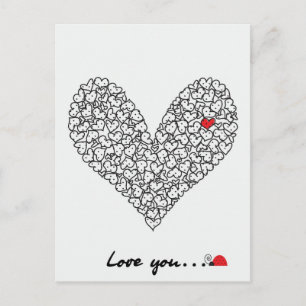Cartes cardiaques, carte Saint-Valentin