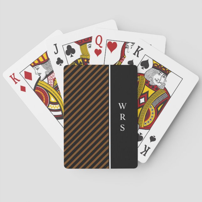 CARTES CARDS_STRIPES//MONOGRAM DE JEU CHIC DO-IT-YOURSELF (dos)