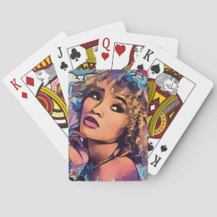Cartes Carte de jeu afro-américaine