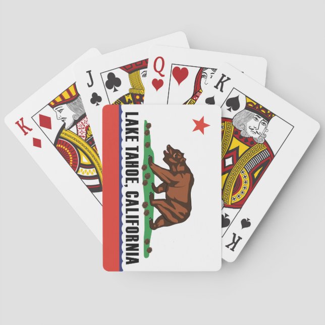 Cartes Carte de jeu Lake Tahoe (dos)