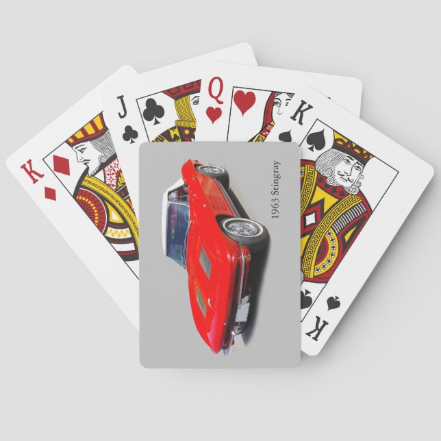 Cartes Carte de jeu Stingray 1963 (dos)