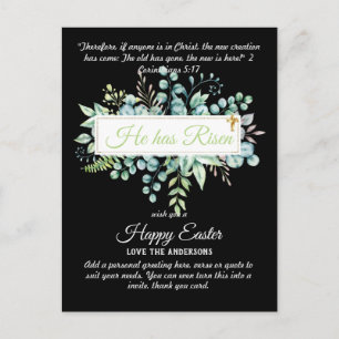 Cartes catholiques de PÂQUES Citation de versets r