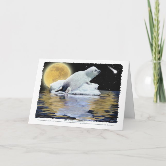 Cartes CELESTIELLES DE SEAL HARP POUR ENFANTS (Devant)