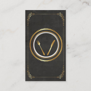 Cartes chiques dinantes fines de modèle de carte