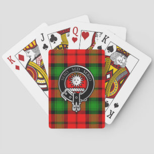 Cartes Clan Kerr Crest & Tartan Bicyclettes de jeu