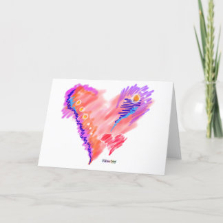 CARTES - Coeur senti