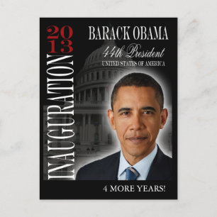 Cartes commémoratives Obama Inauguration 2013