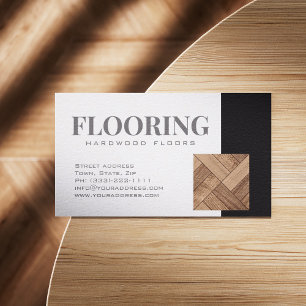 Cartes Cool en bois/parquet