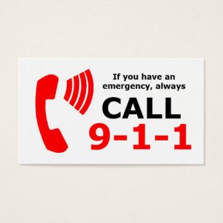 Cartes CPR d'urgence