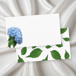Cartes d'accompagnement Florales Ciel Bleu Vierges