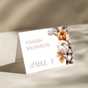 Cartes d'action de grâce d'automne confortables av