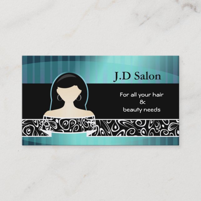 Cartes d'affaires Hair Salon (Devant)