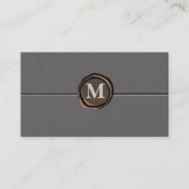 Cartes d'affaires Monogramme