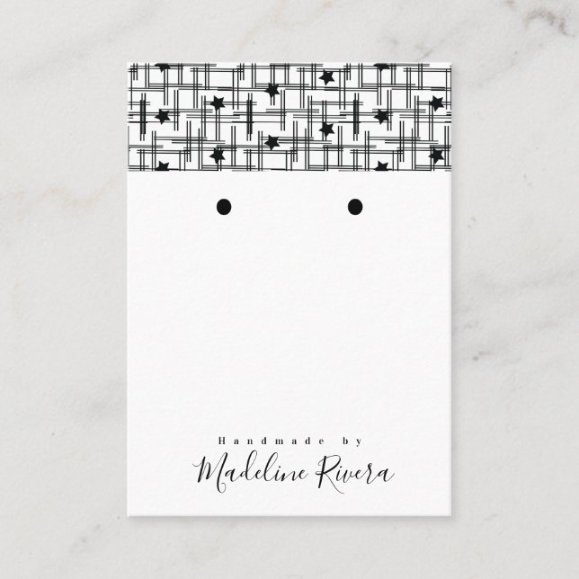 Cartes d'affichage artisanales Abstraites (Devant)