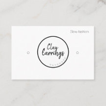 Cartes d'affichage des détenteurs d'argile