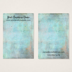 Cartes d'affichage du support d'oreille Aqua Vinta