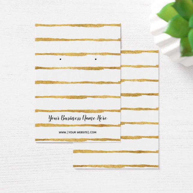 Cartes d'affichage Gold Foil (Bureau)