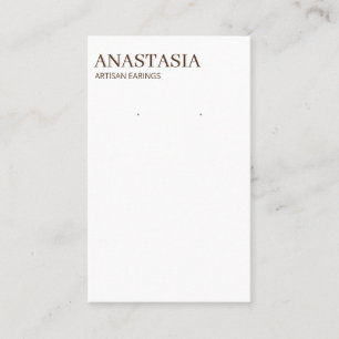 Cartes d'affichage modernes pour l'oreille de Boho