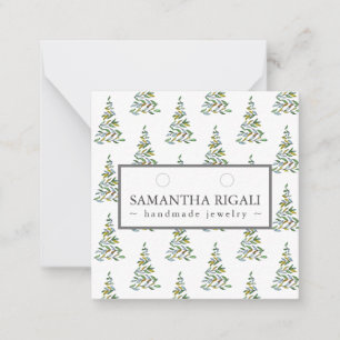 Cartes d'affichage personnalisées pour bijoux de N