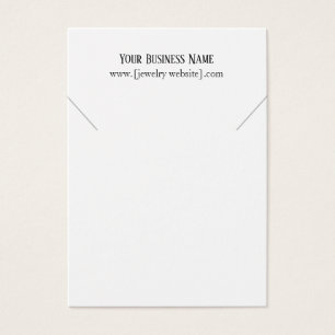 Cartes d'affichage pour collier professionnel