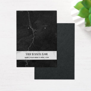 Cartes d'affichage Premium en marbre gris noir