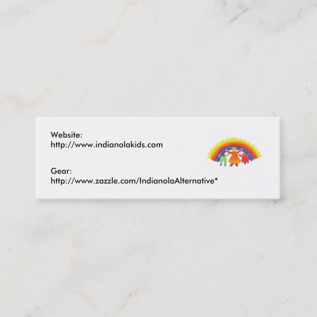 Cartes d'alternative d'Indianola (Devant)