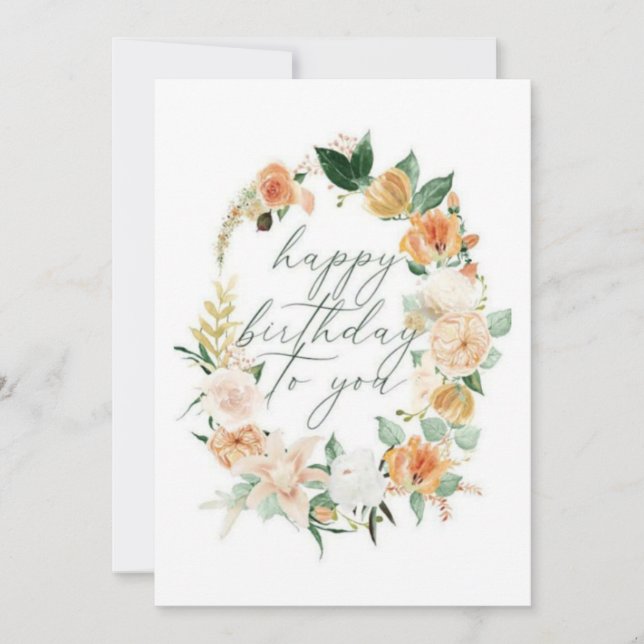 Cartes d'anniversaire (Devant)