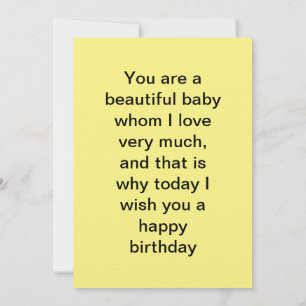 Cartes d'anniversaire 1ère année