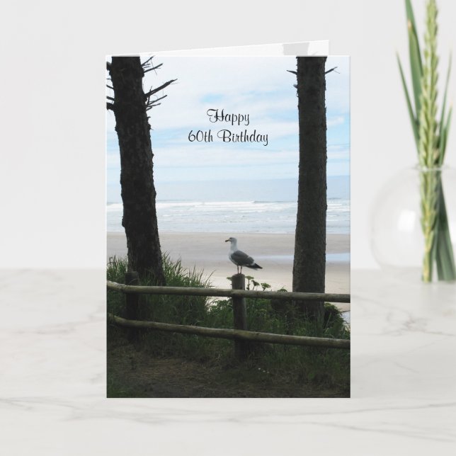 Cartes d'anniversaire 60e (Devant)