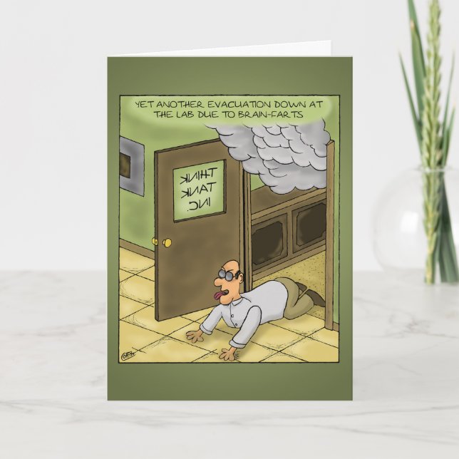 Cartes d'anniversaire amusantes : Anniversaire est (Devant)