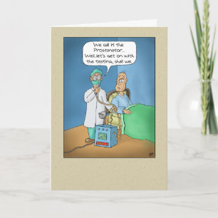 Cartes d'anniversaire amusantes : Le Prostanator