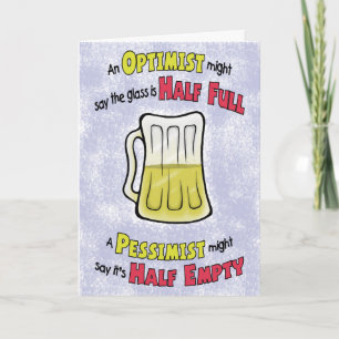 Cartes d'anniversaire amusantes : Philosophie de l