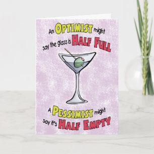 Cartes d'anniversaire amusantes : Philosophie Mart