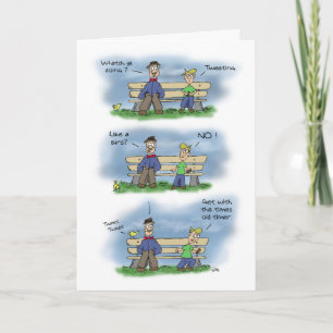 Cartes d'anniversaire amusantes : Vieillir ?