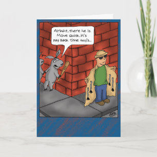 Cartes d'anniversaire amusantes : Voie d'anniversa