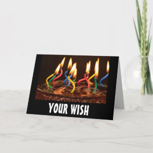 CARTES D'ANNIVERSAIRE COQUINES, TON DÉSIR EST MON 