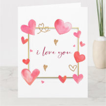 Cartes d'anniversaire de la Journée des Valentines