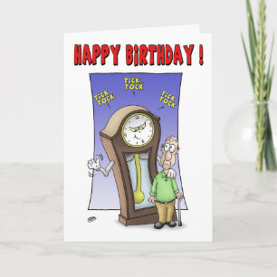 Cartes d'Anniversaire drôles : Coche