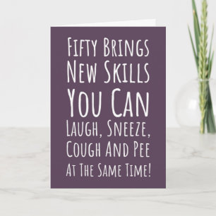 Cartes d'anniversaire drôles pour 50 ans Humour Ca