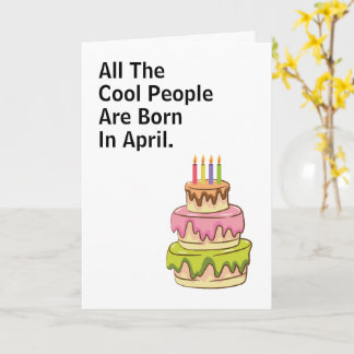 Cartes d'anniversaire drôles pour personnes nées e