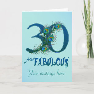 Cartes d'anniversaire du 30e anniversaire