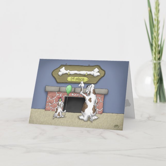 Cartes d'anniversaire du dessin animé : Jour des C (Devant)