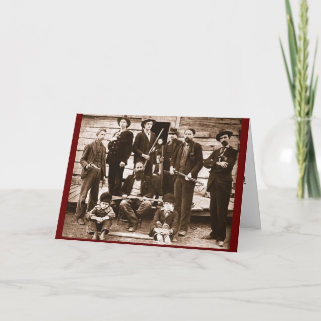 CARTES D'ANNIVERSAIRE FAMILIALE HATFIELD (Devant)