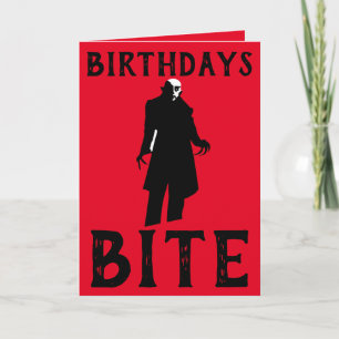CARTES D'ANNIVERSAIRE GOTHIQUE