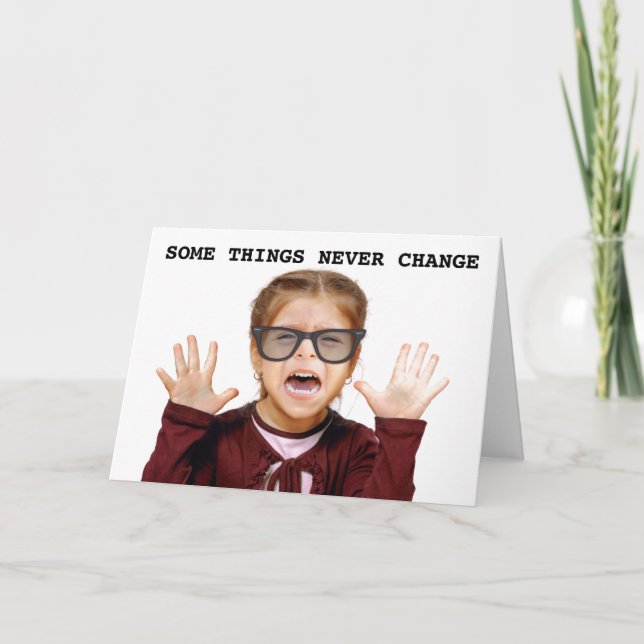 CARTES D'ANNIVERSAIRE INNER BRAT POUR ENFANTS POUR (Devant)