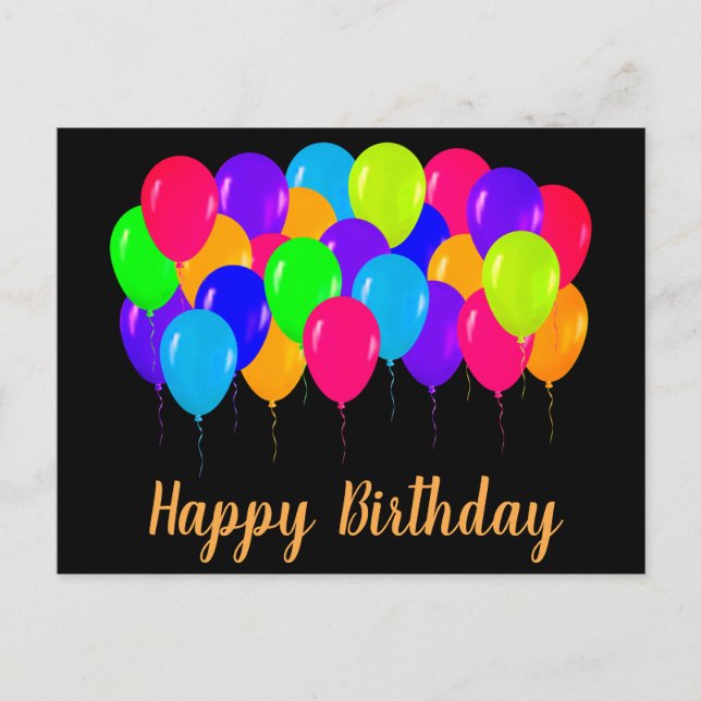 Cartes d'anniversaire joyeux (Devant)