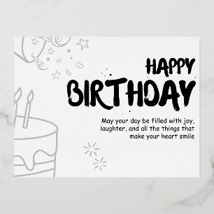 Cartes d'anniversaire minimalistes Murugi Moments