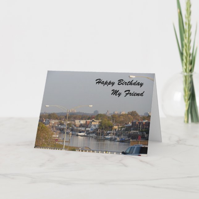 Cartes d'anniversaire pour un ami (Devant)