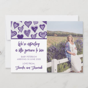 Cartes d'annonce de grossesse pour la Saint-Valent