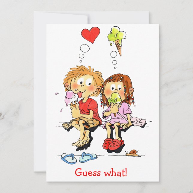 Cartes d'annonce drôles de Save The Date (Devant)